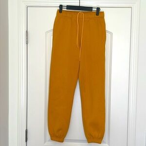 BUFFBUNNY Mustard Joggers Size XS